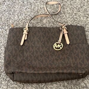 Michael Kors Dark Brown Signature Tote